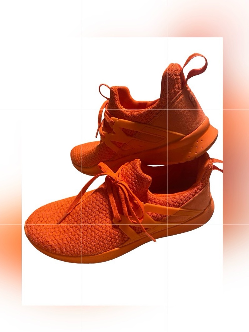 Fabletics INDIO Women’s Low-Top Sneaker - Bright Orange Size:11